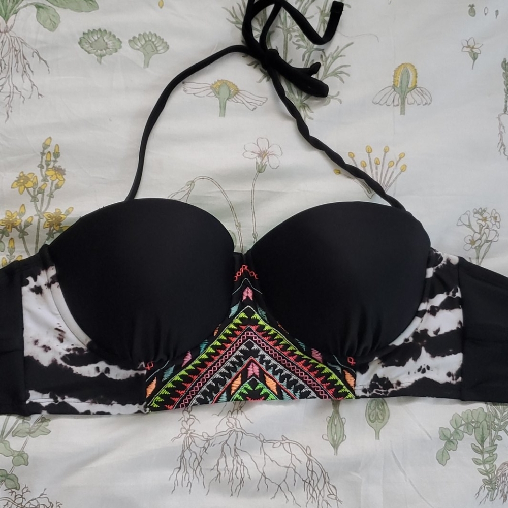 Boho bathing suit top